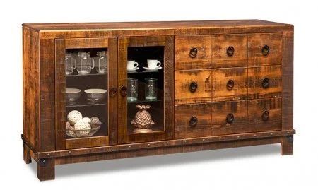 Barrelworks 3 Drawer 2 Door Sideboard