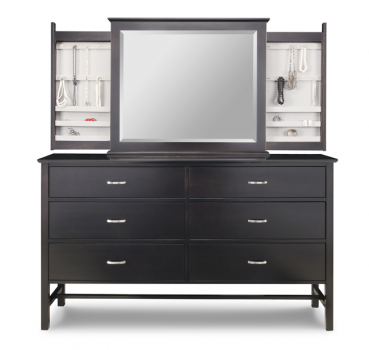 Brooklyn Dresser & Hidden Jewelery Mirror