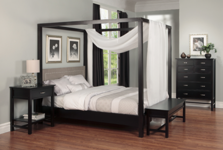 Brooklyn Bedroom Set with Canopy Bed