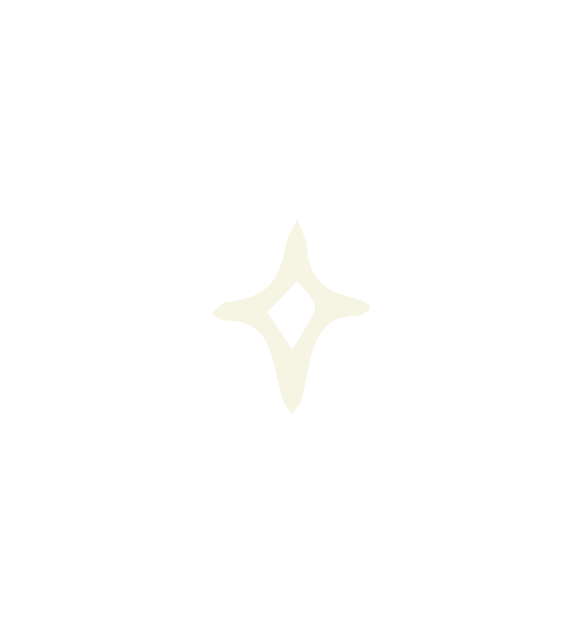 Un logo minimaliste en forme d'étoile ou de diamant, principalement en noir et blanc, avec un design épuré et stylisé.