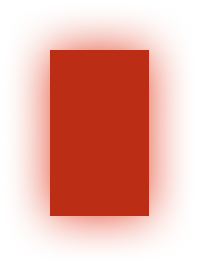 Red rectangle with a red glow background