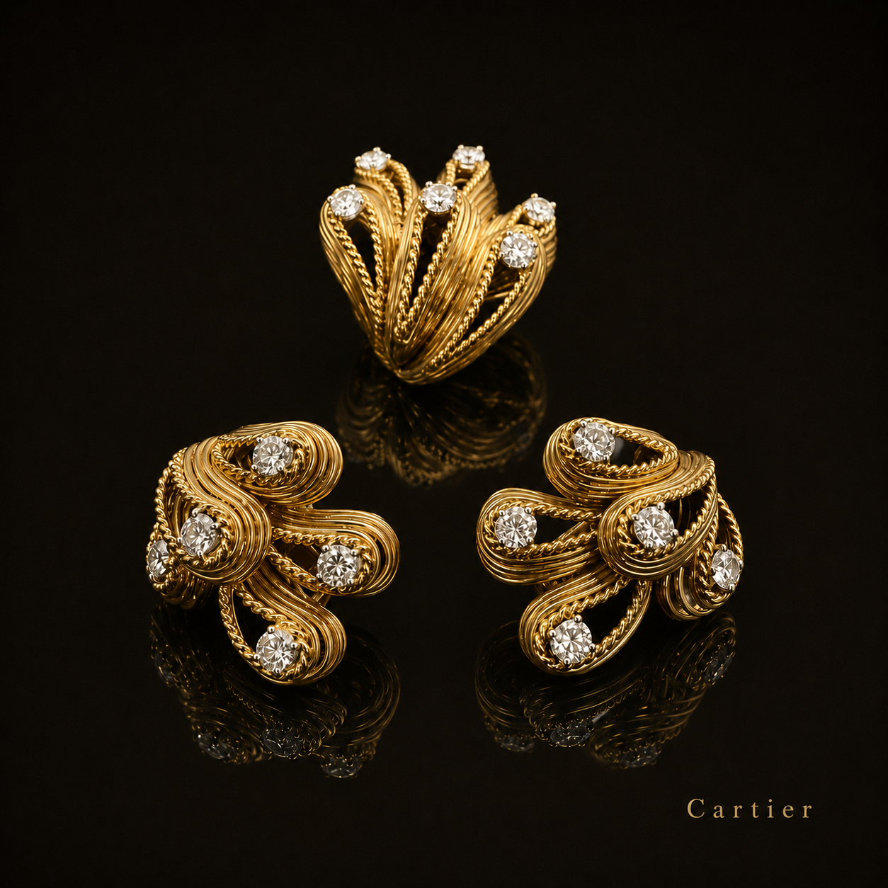Brooch, Earrings, Cartier.png