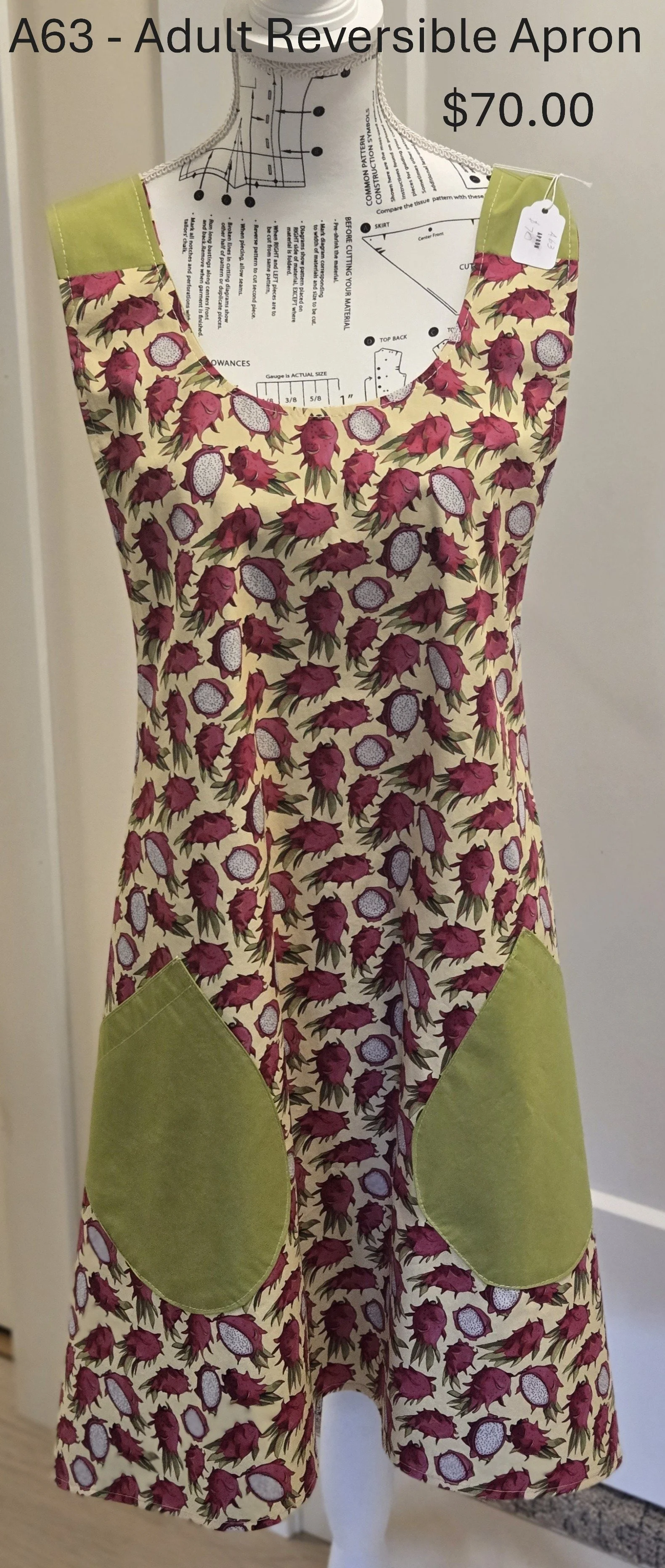 Adult Reversible Apron