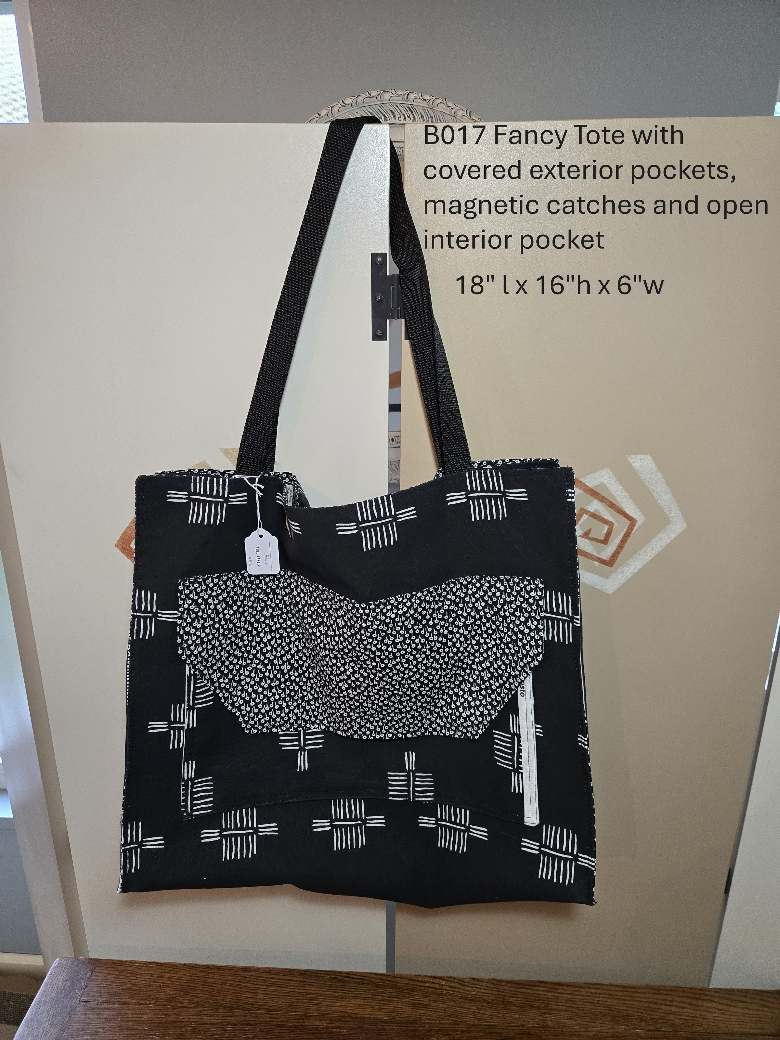 Chic Hand-Crafted Fancy Tote