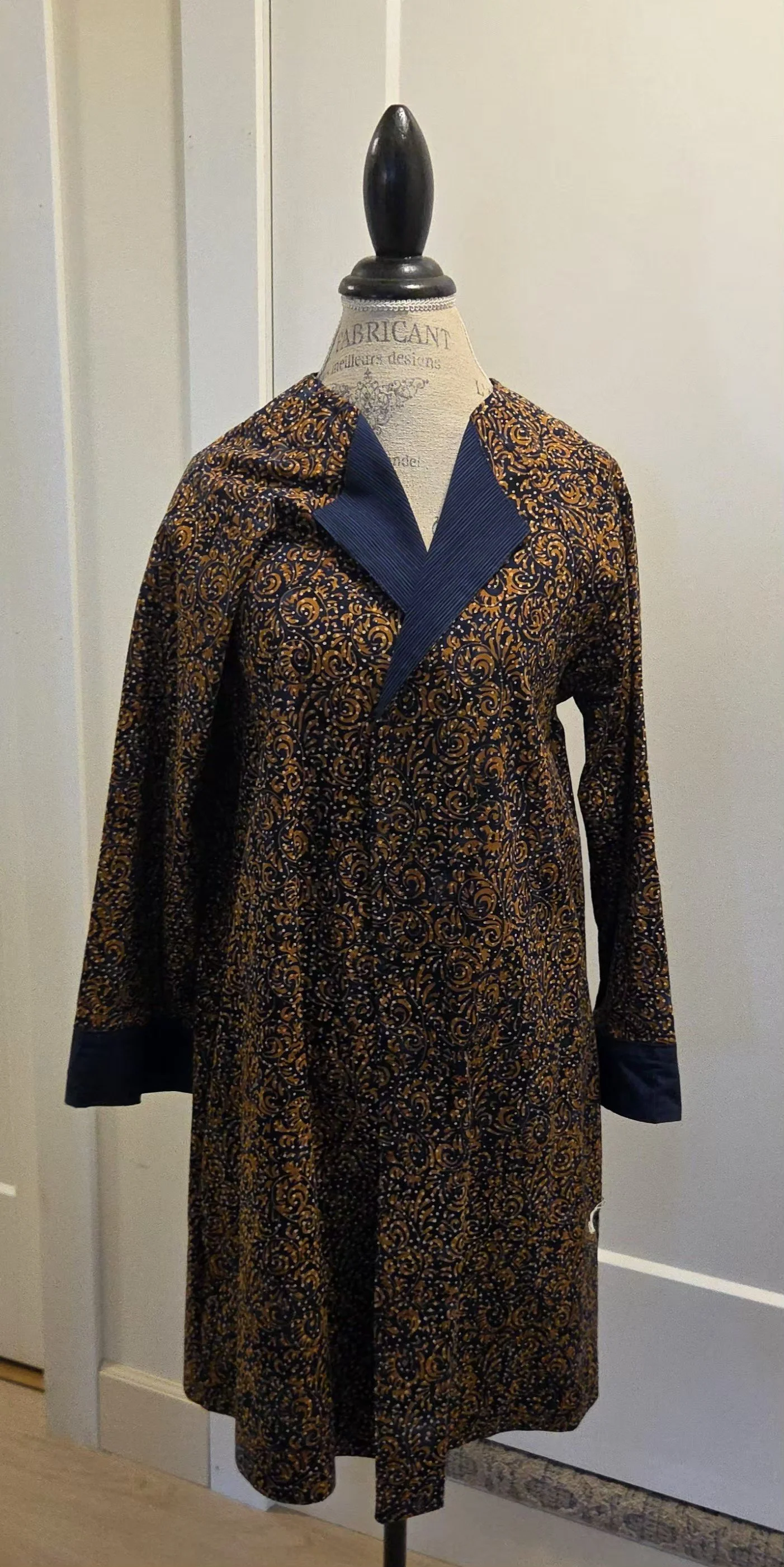 Timeless Elegance Paisley Coat