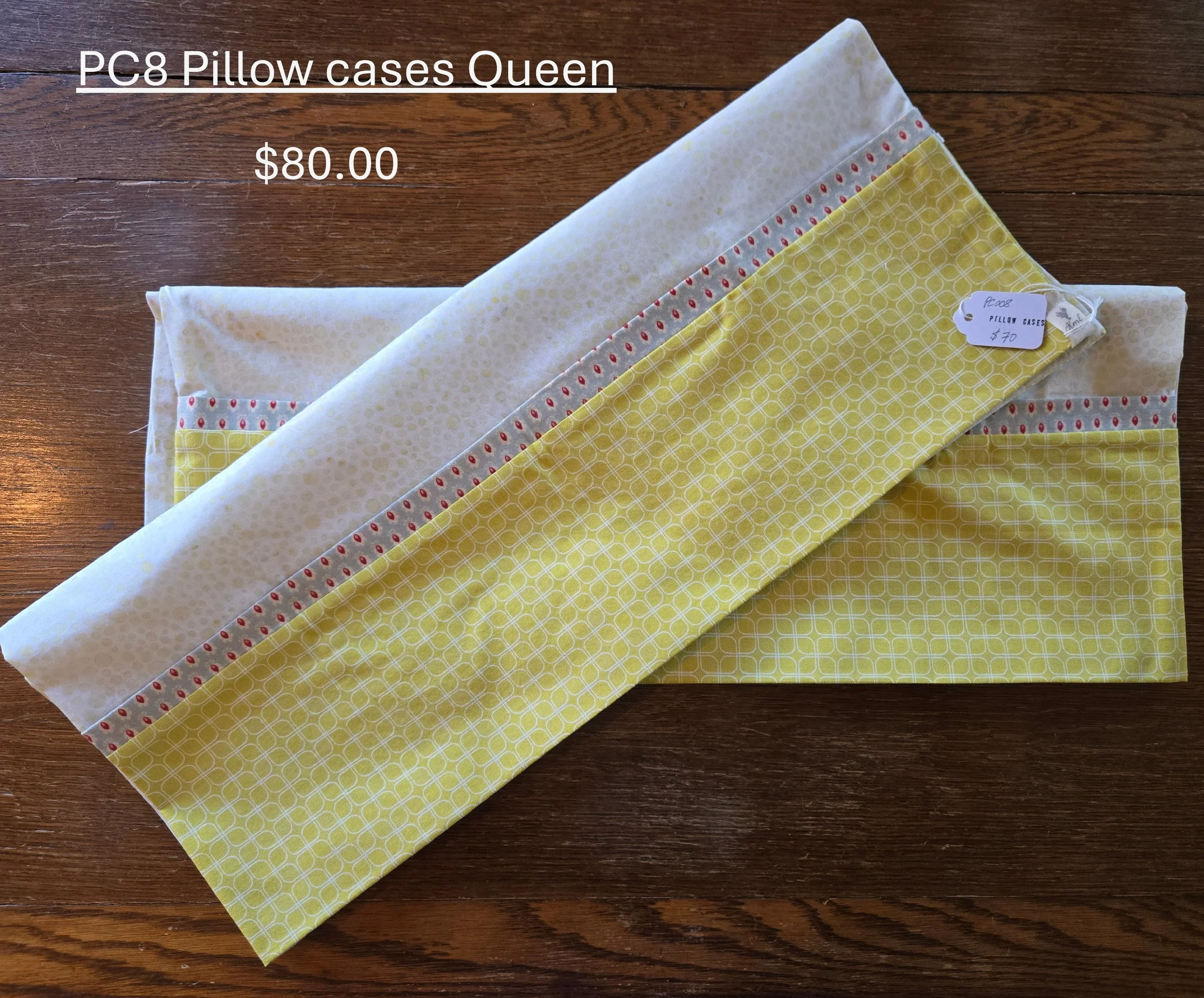 Elegant Hand-Crafted Queen Pillowcases