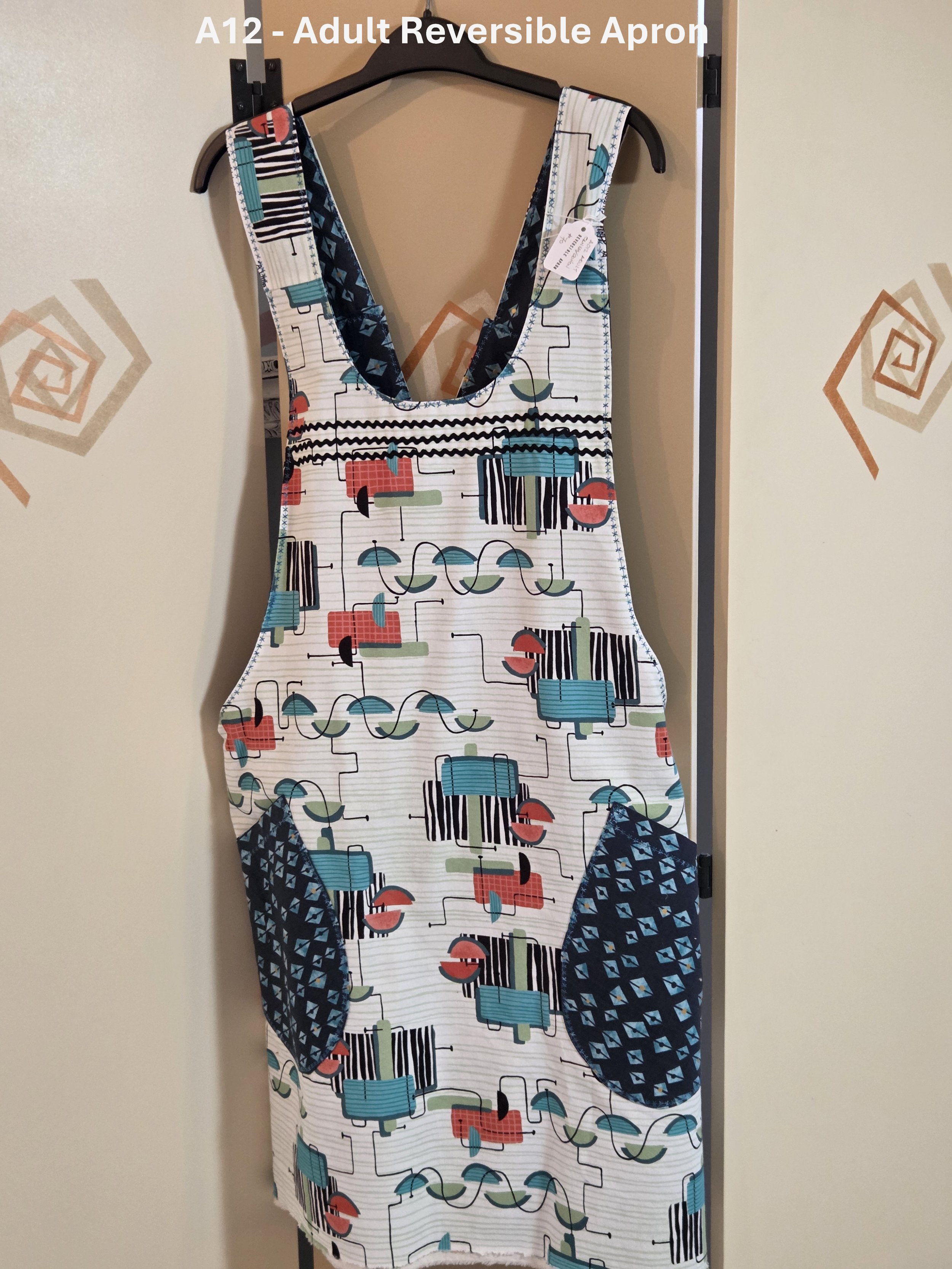 Stylish Reversible Adult Apron