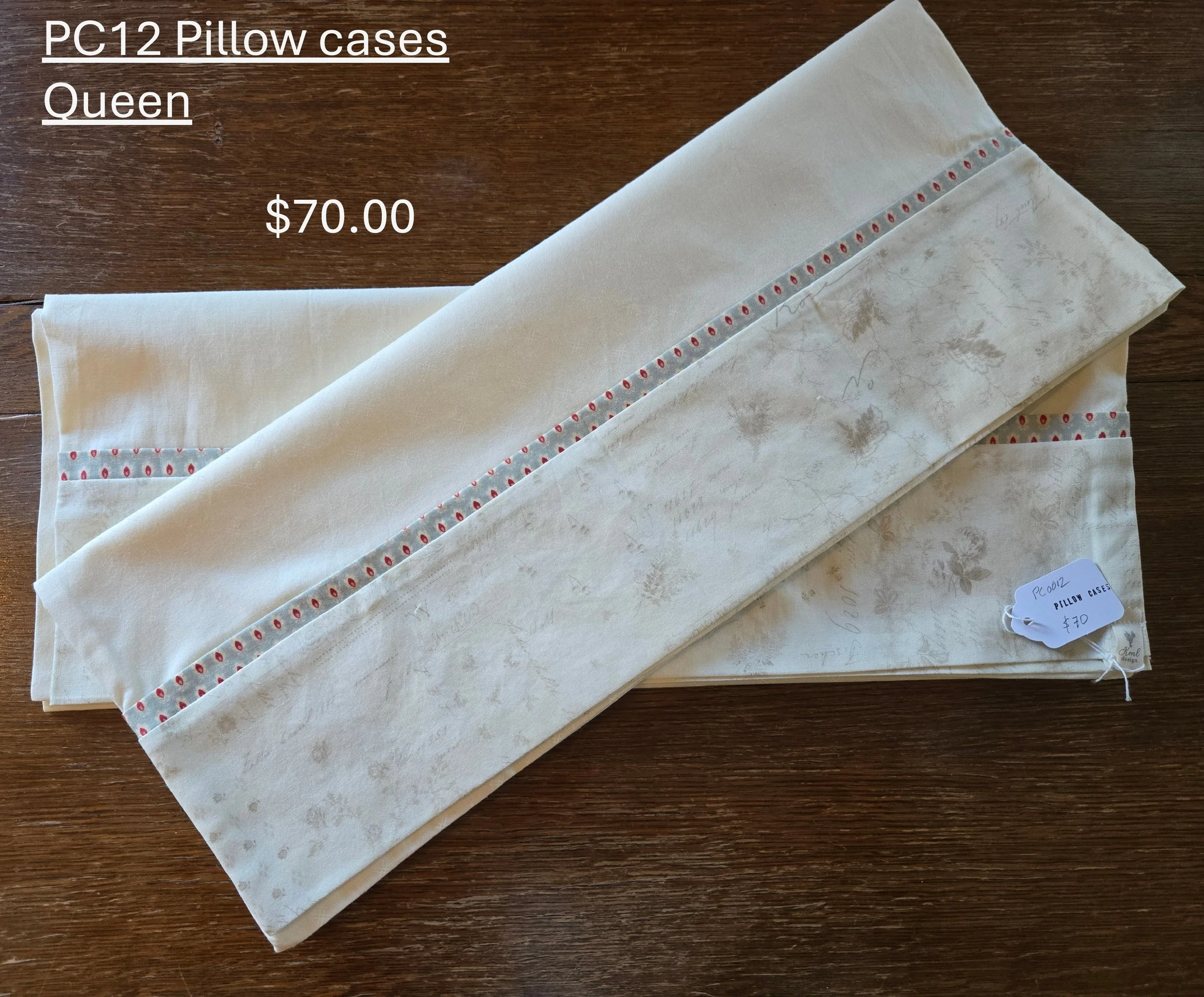 Elegant Embroidered Queen Pillowcases