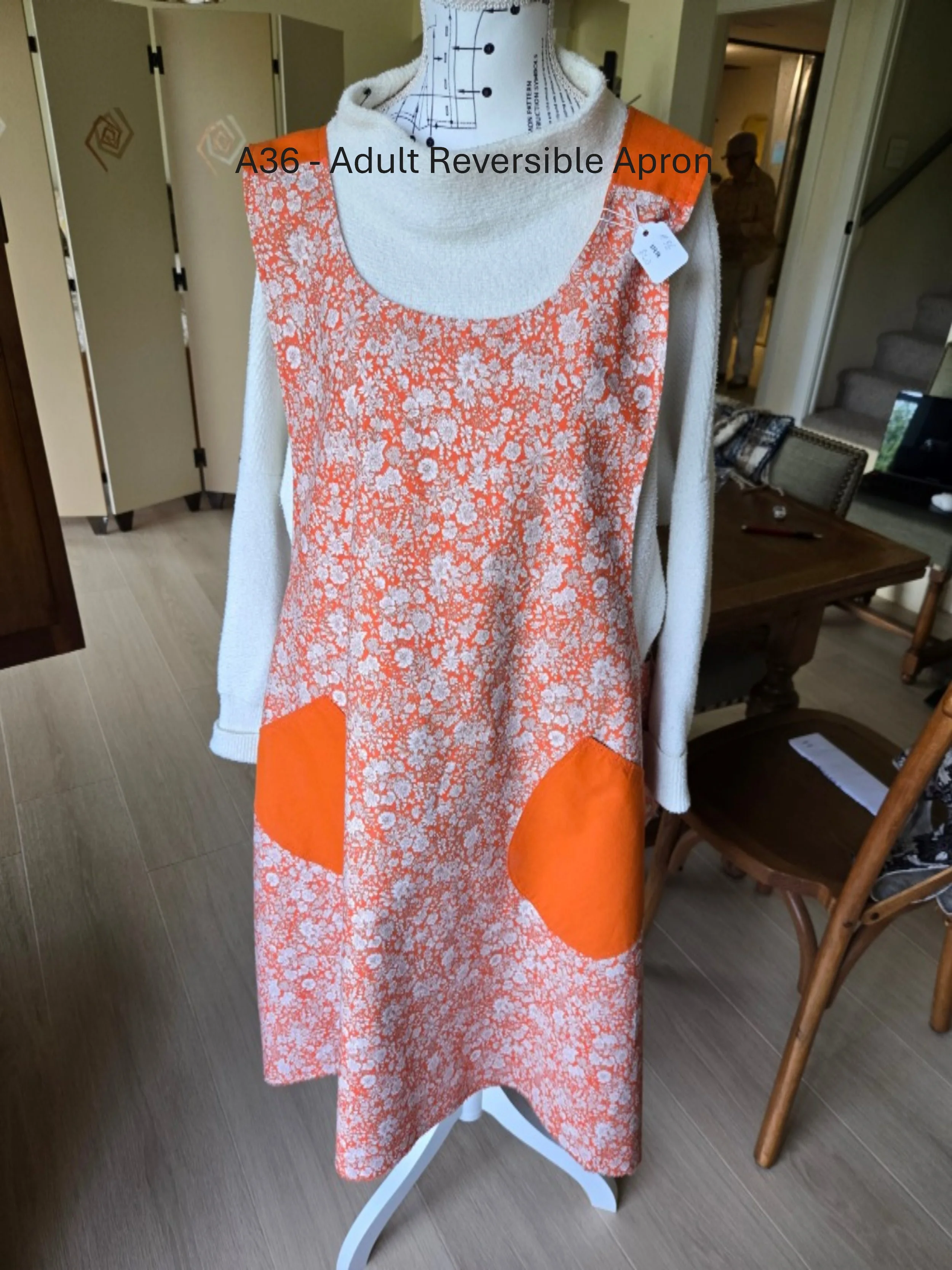 Vibrant Reversible Apron