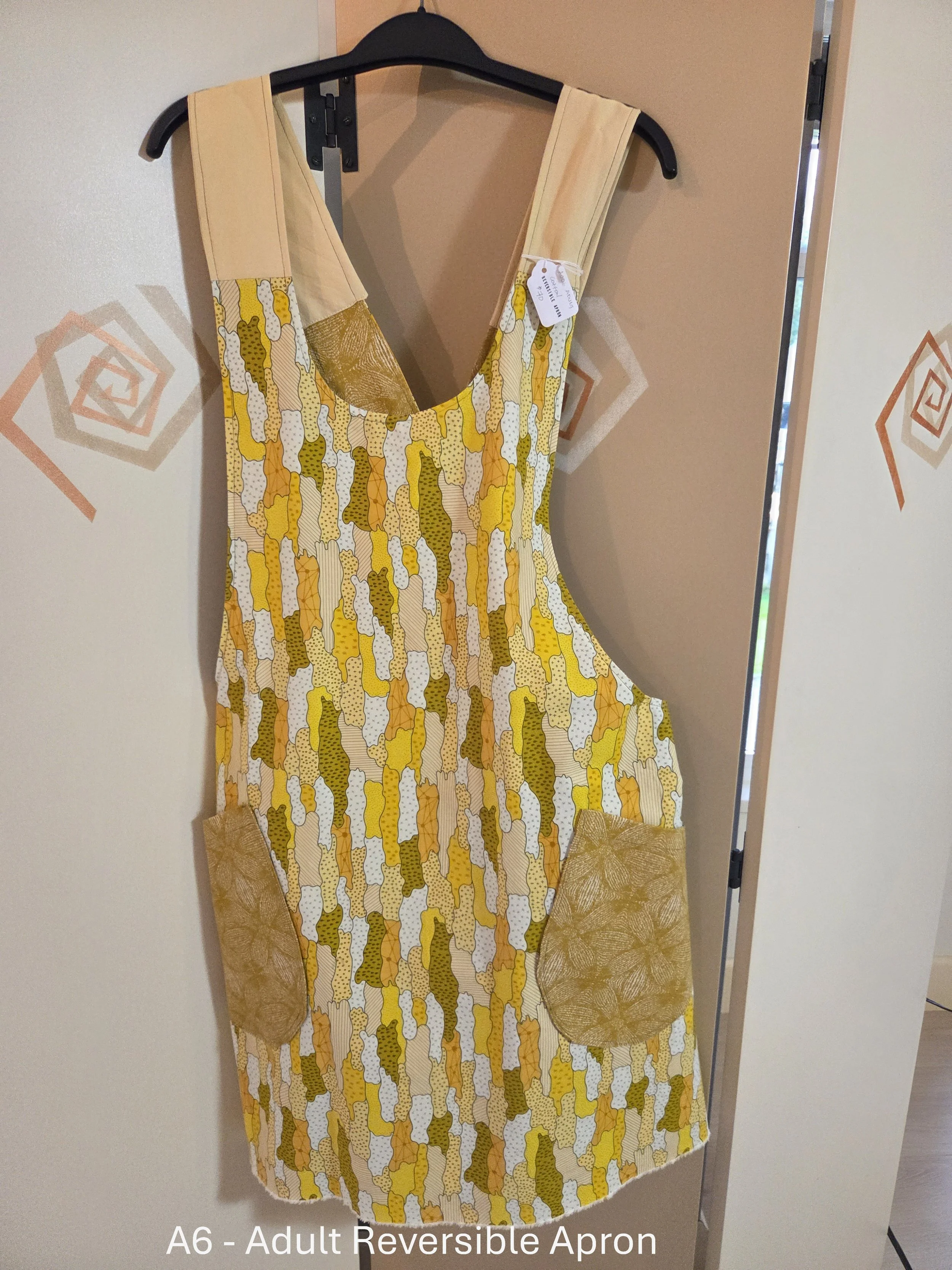 Vibrant Reversible Adult Apron