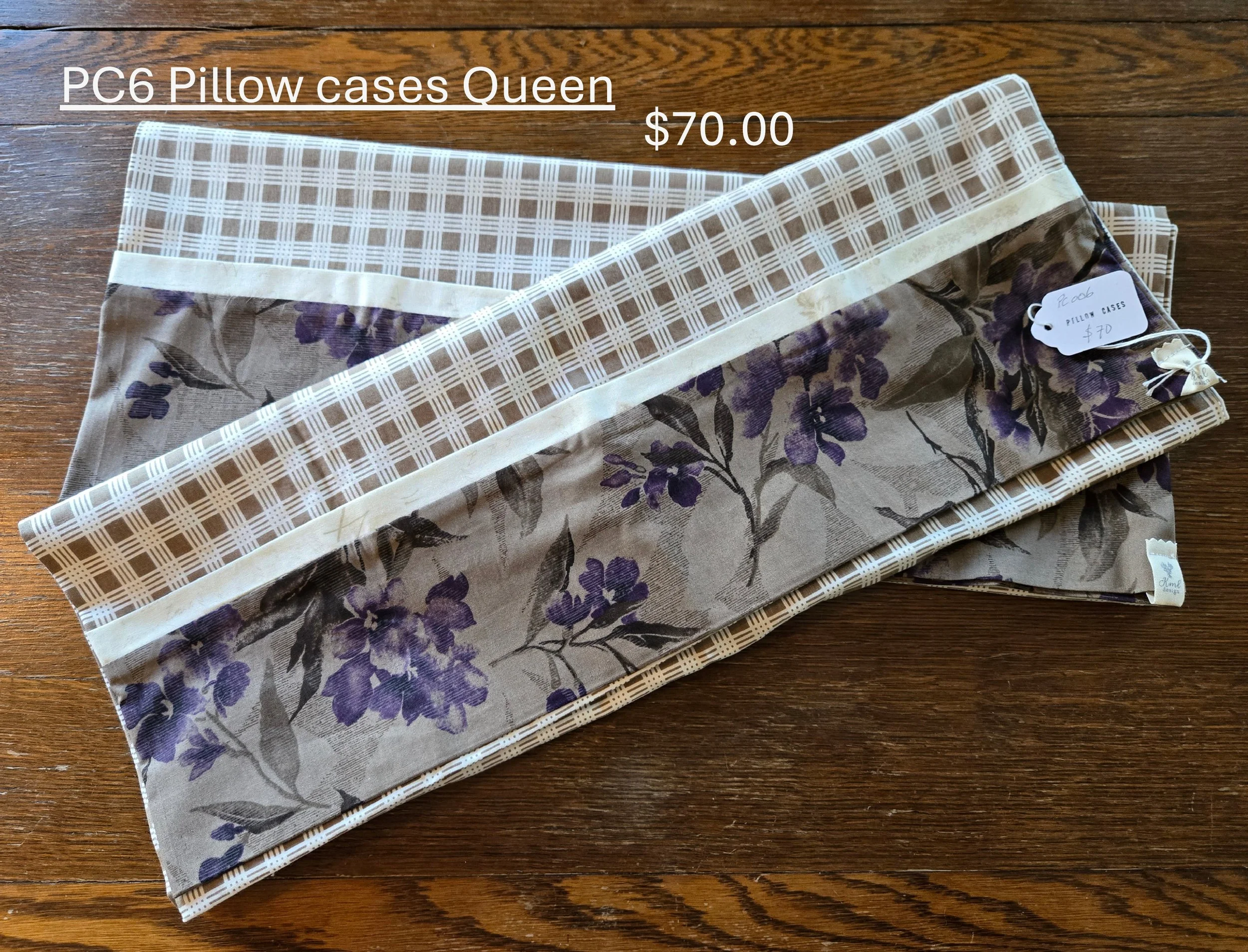 Elegant Floral Queen Pillowcases