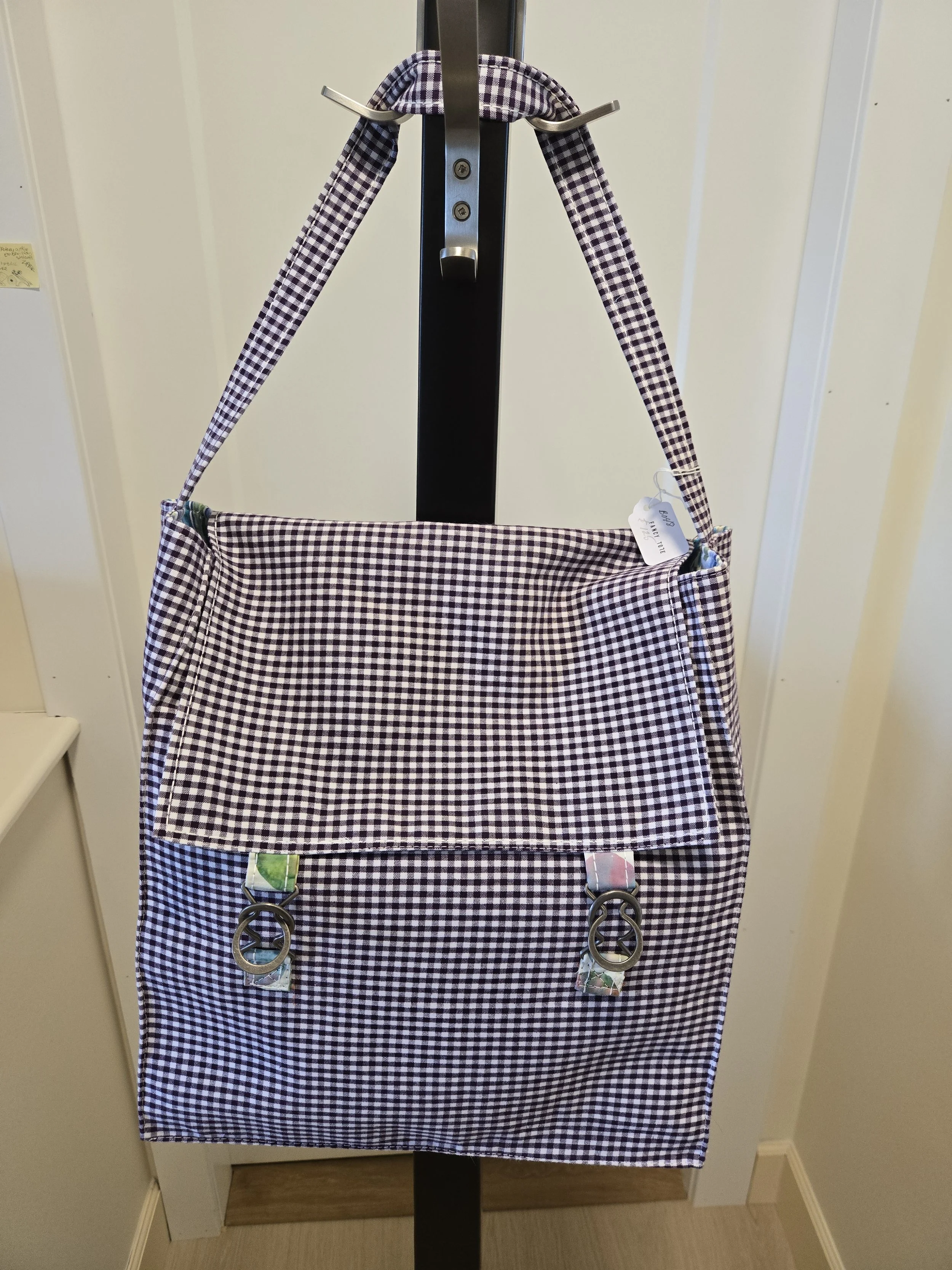 Classic Checkered Shoulder Bag
