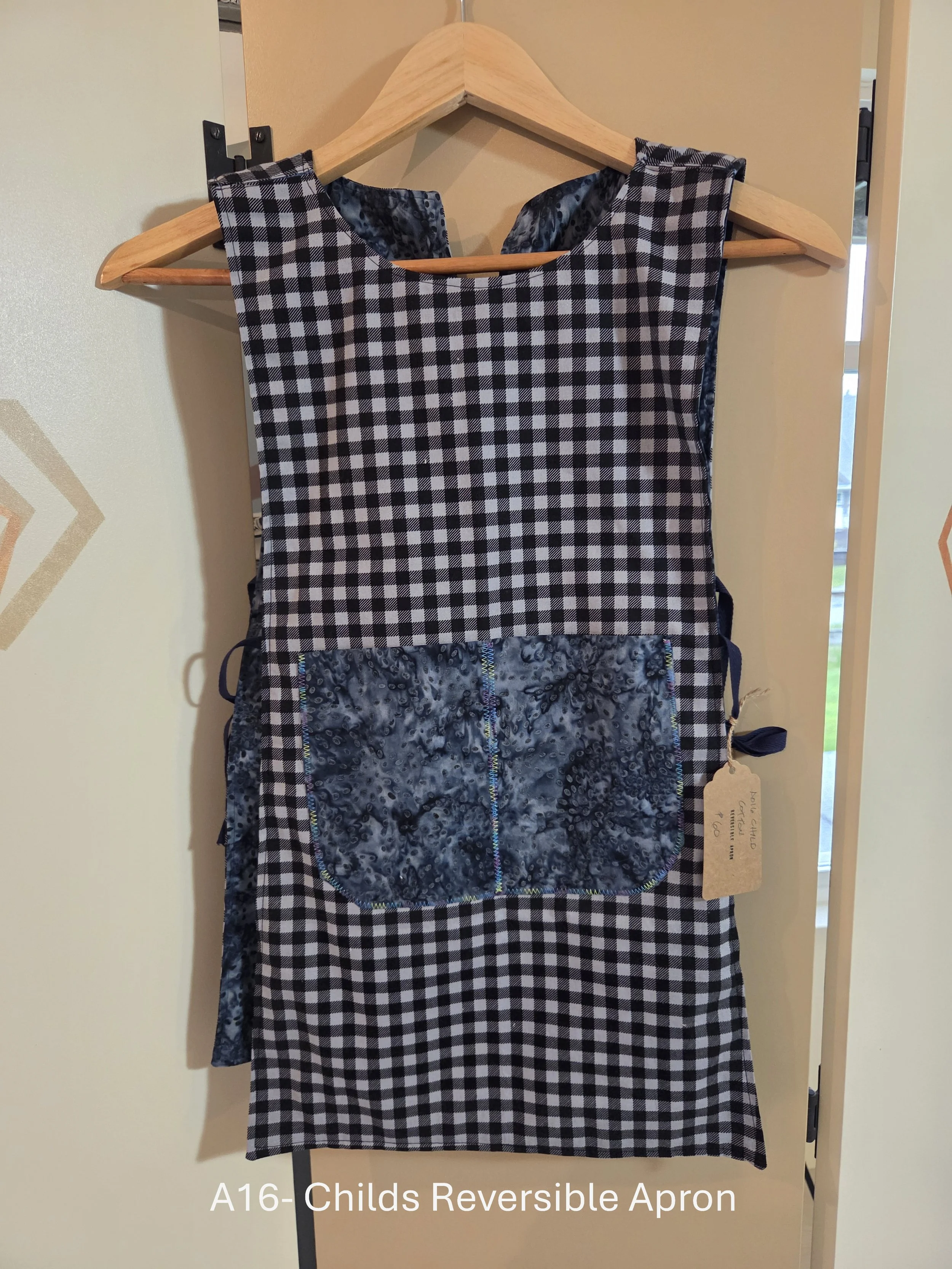 Charming Child's Reversible Apron