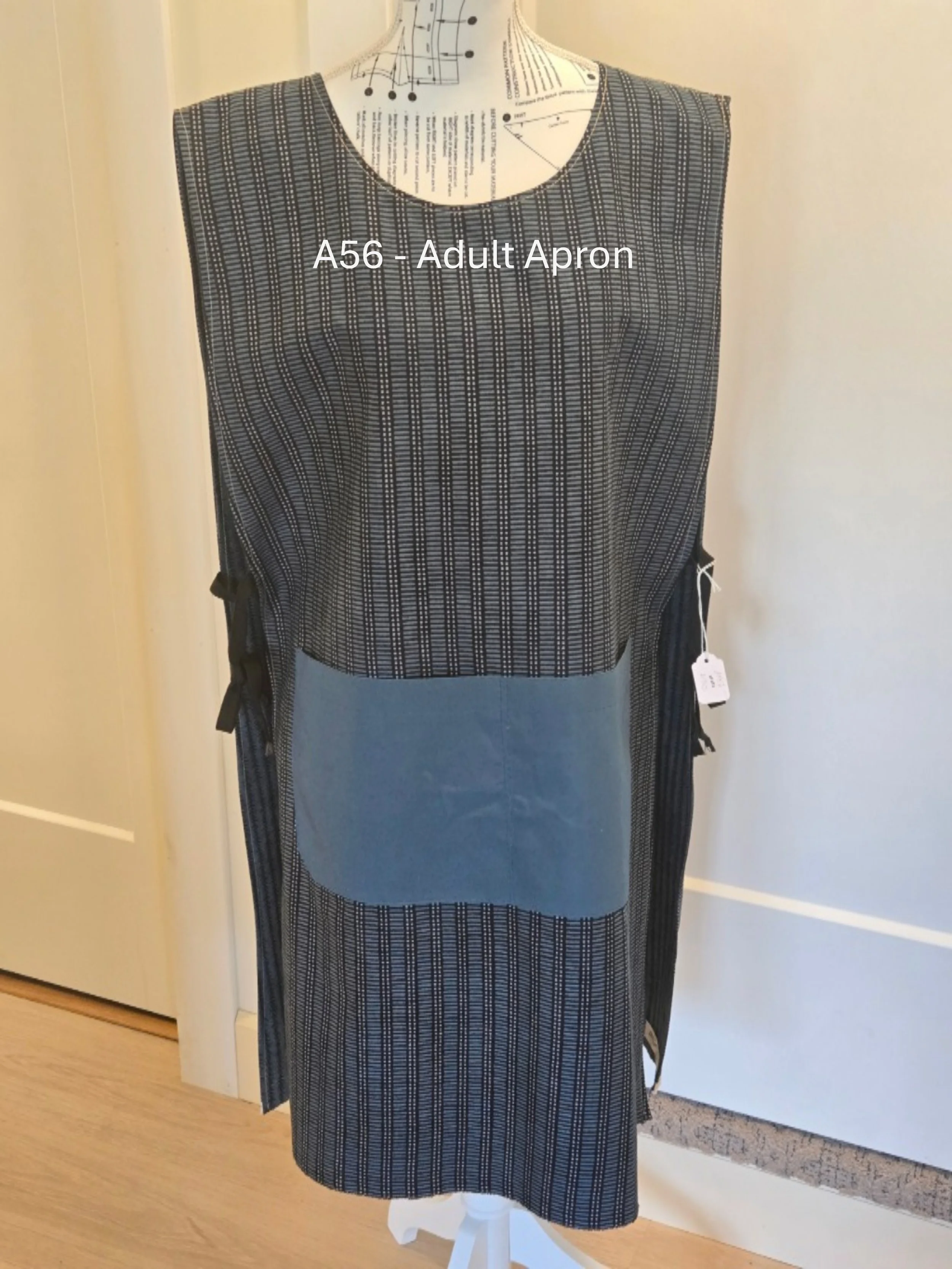 Handcrafted Classic Adult Reversible Apron