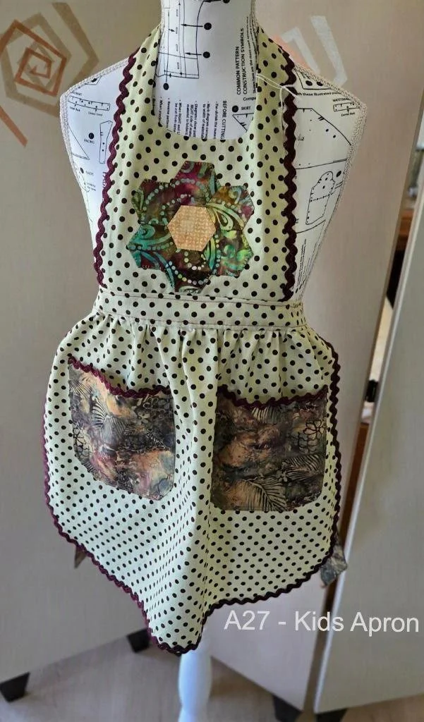 Delightful Kids' Patchwork Apron