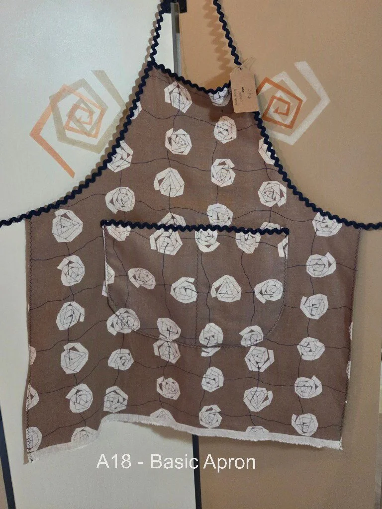 Chic Floral Kitchen Apron