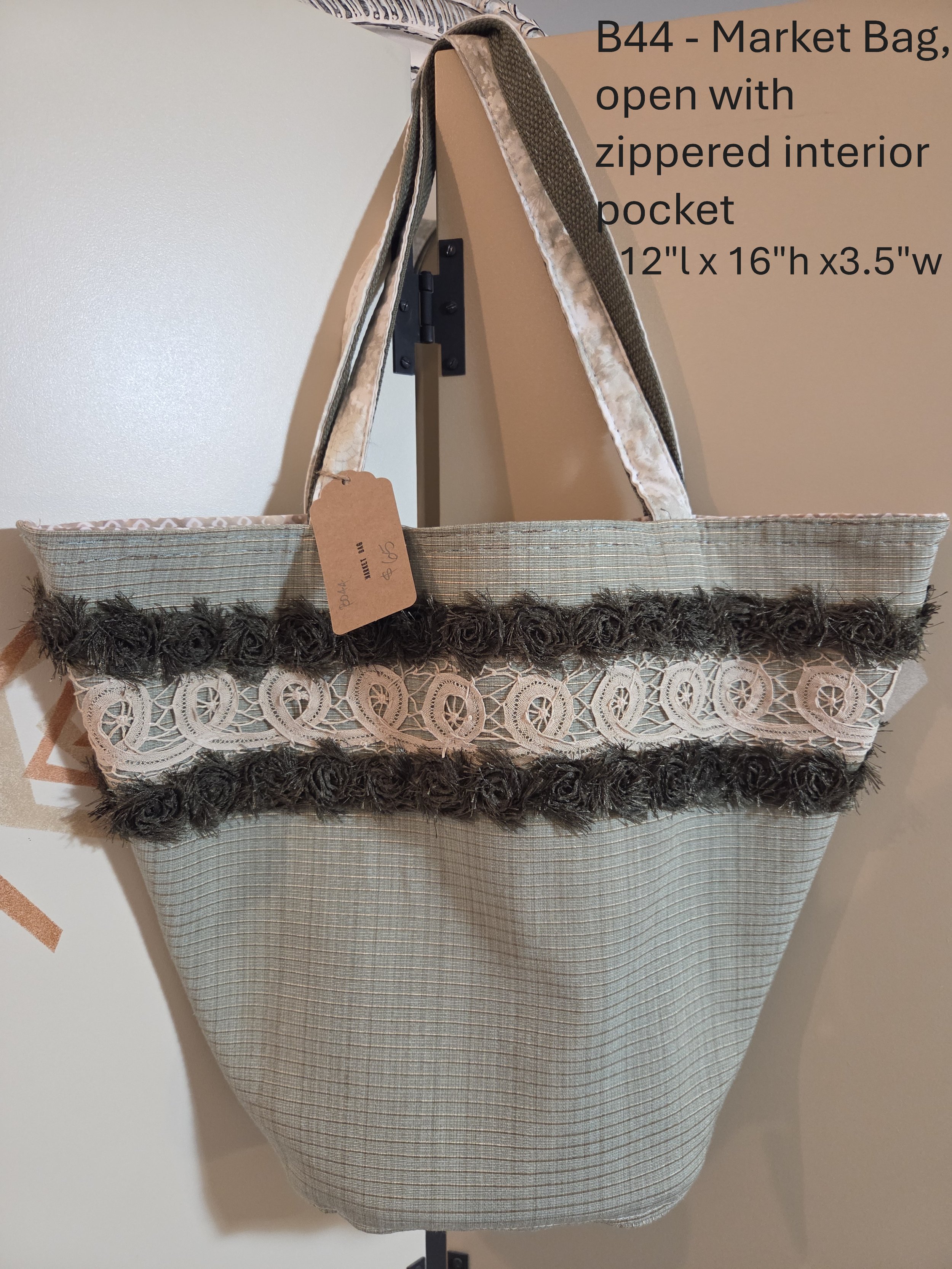 Chic Handcrafted Market Bag