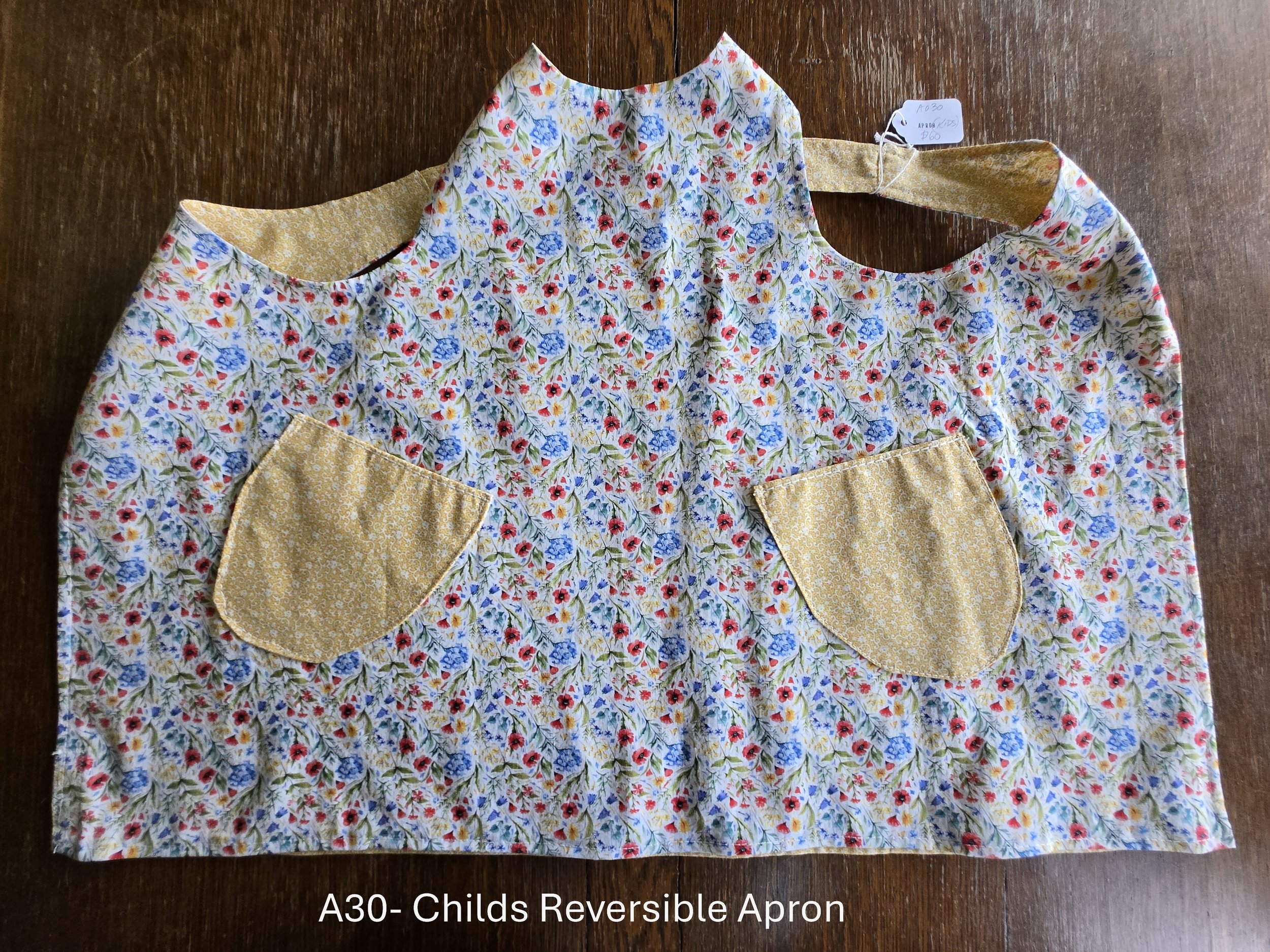 Charming Reversible Child's Apron