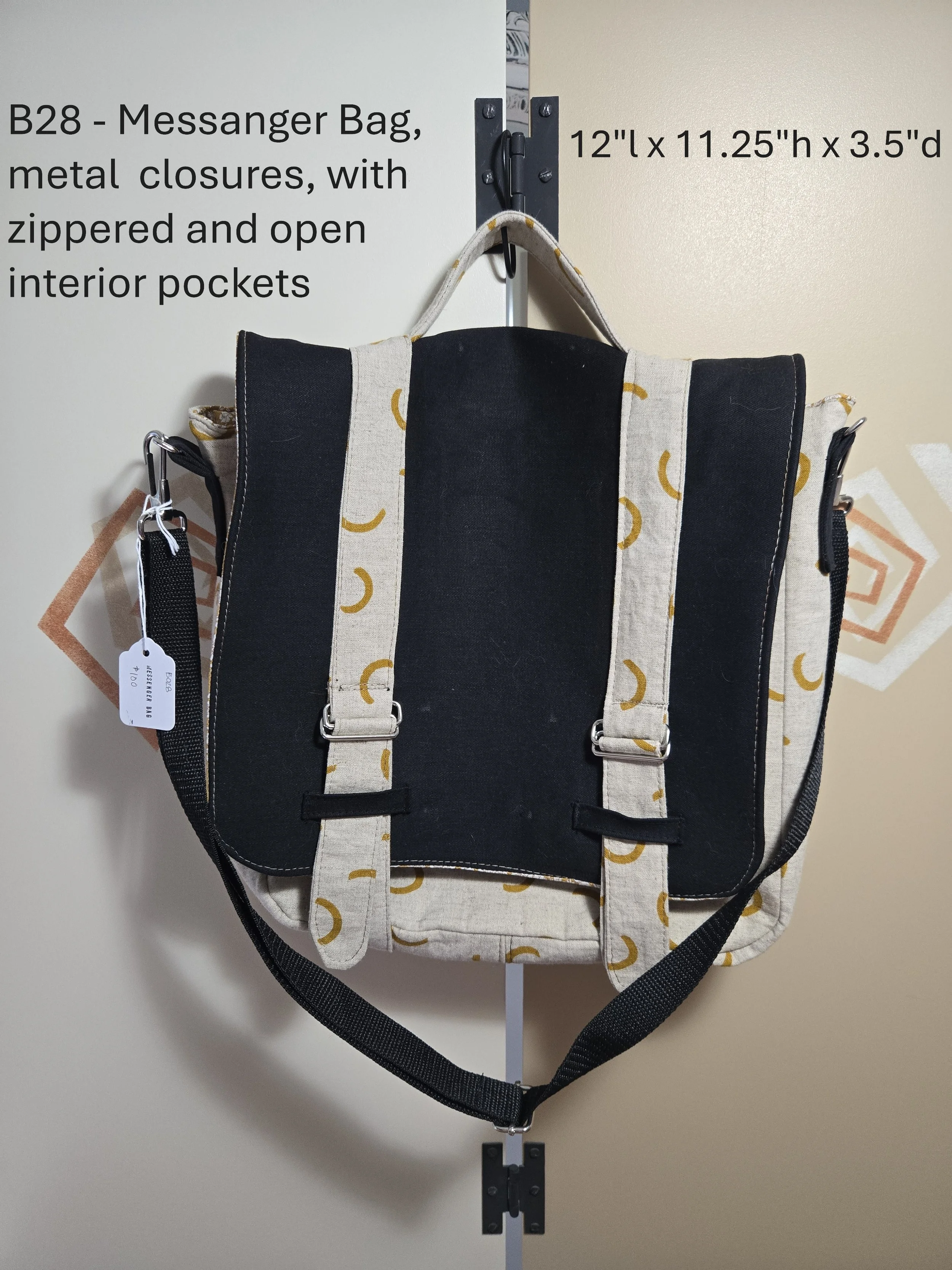Stylish Crescent Moon Messenger Bag