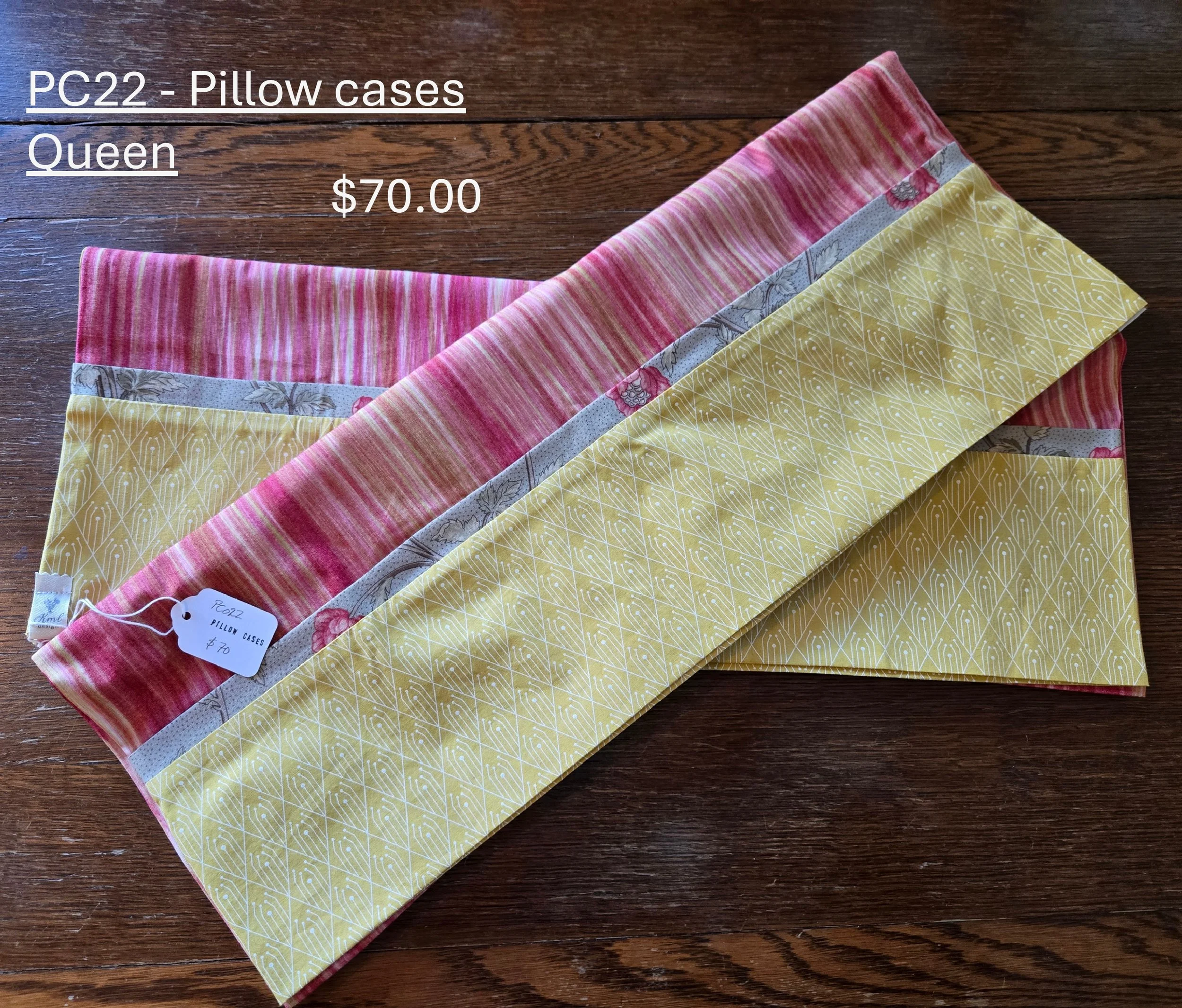 Handcrafted Queen-Size Pillow Cases