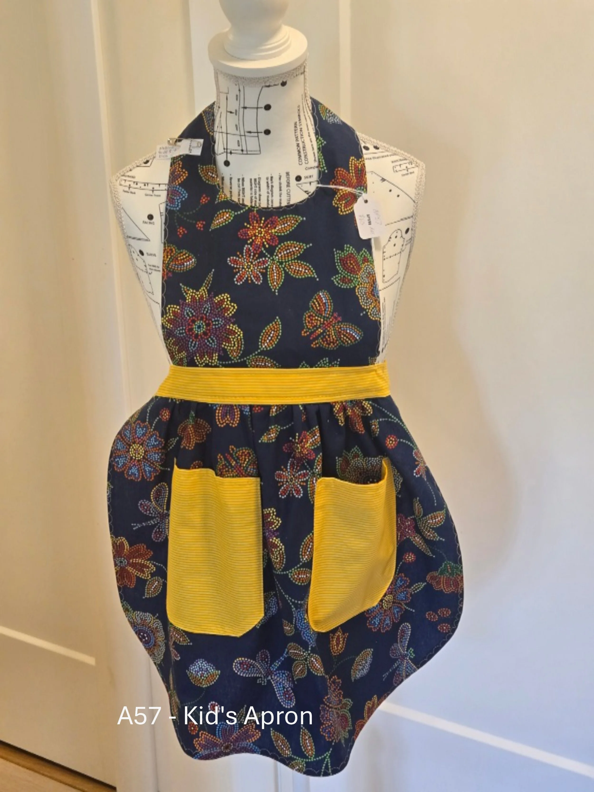 Kids' Floral Creativity Apron