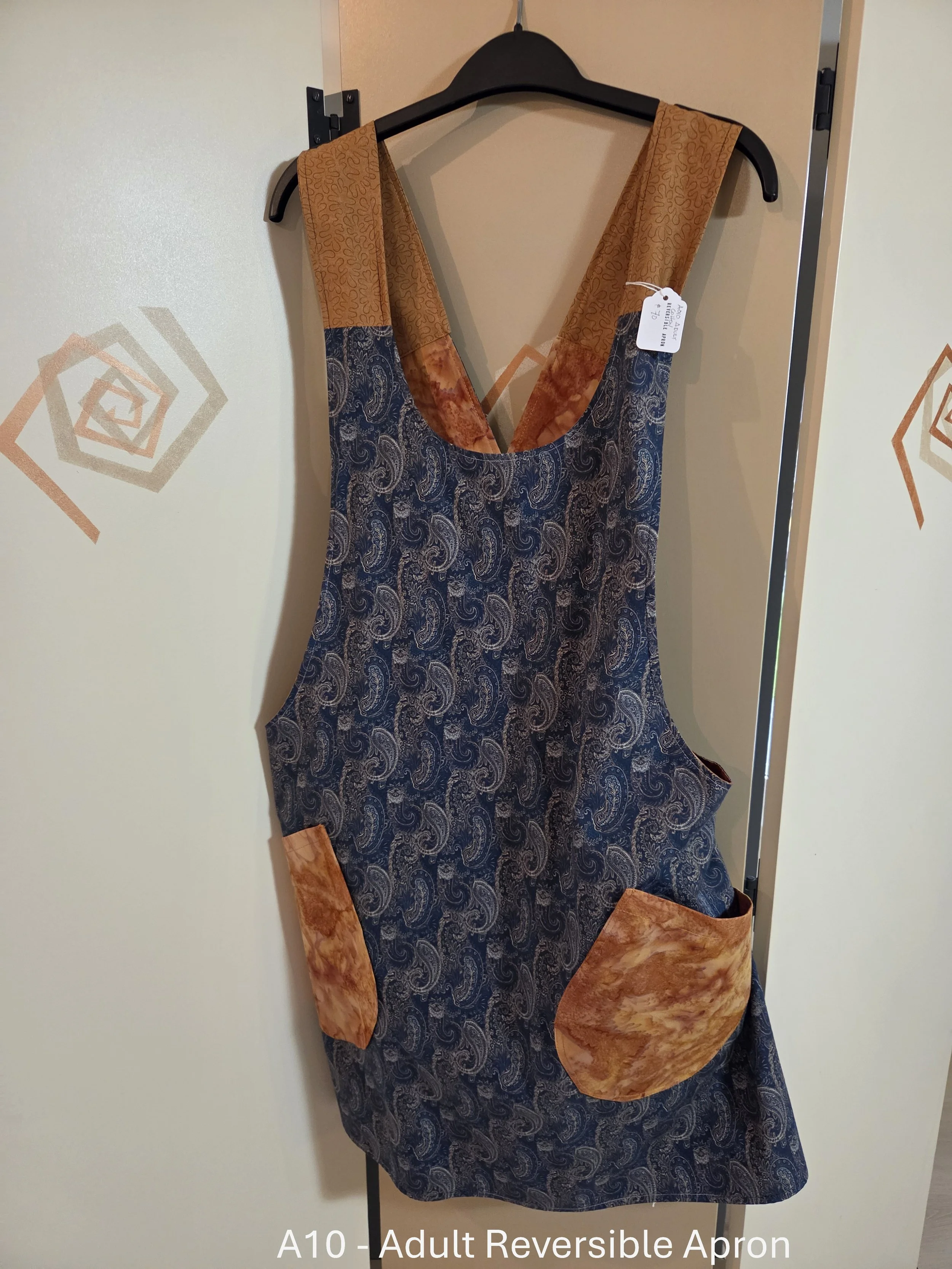 Adult Reversible Kitchen Apron