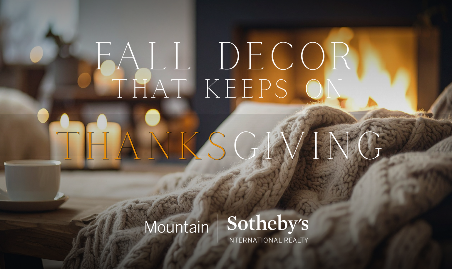 Fall Decor That Keeps On Giving…