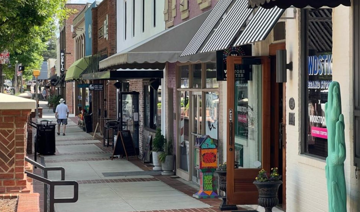 downtown Woodstock Georgia