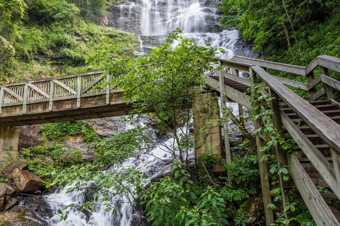 Amicalola Falls in north Georgia is a must see destination.