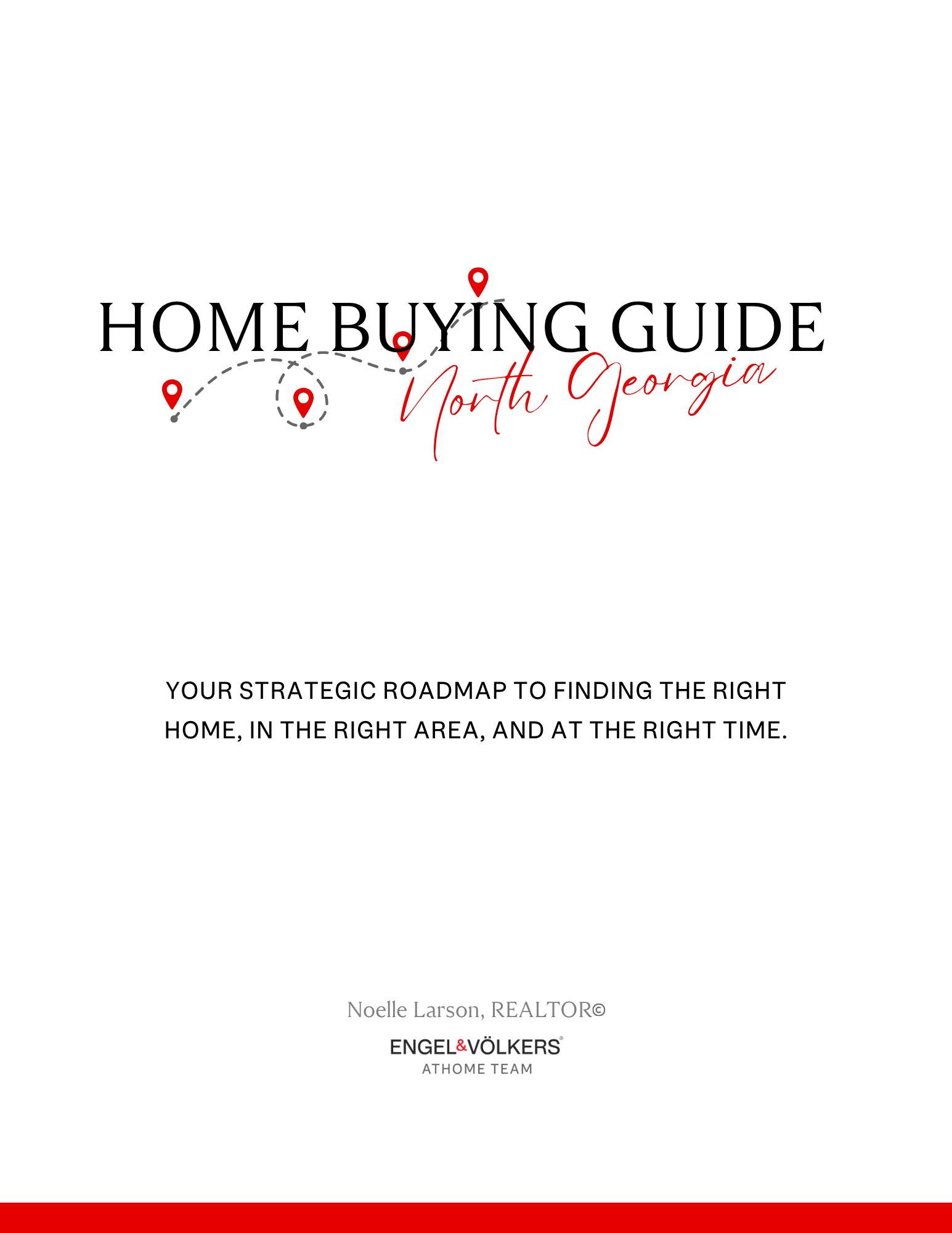 Cover page for 'Home Buying Guide North Georgia'