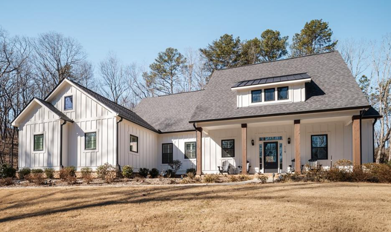 Modern house in north Georgia