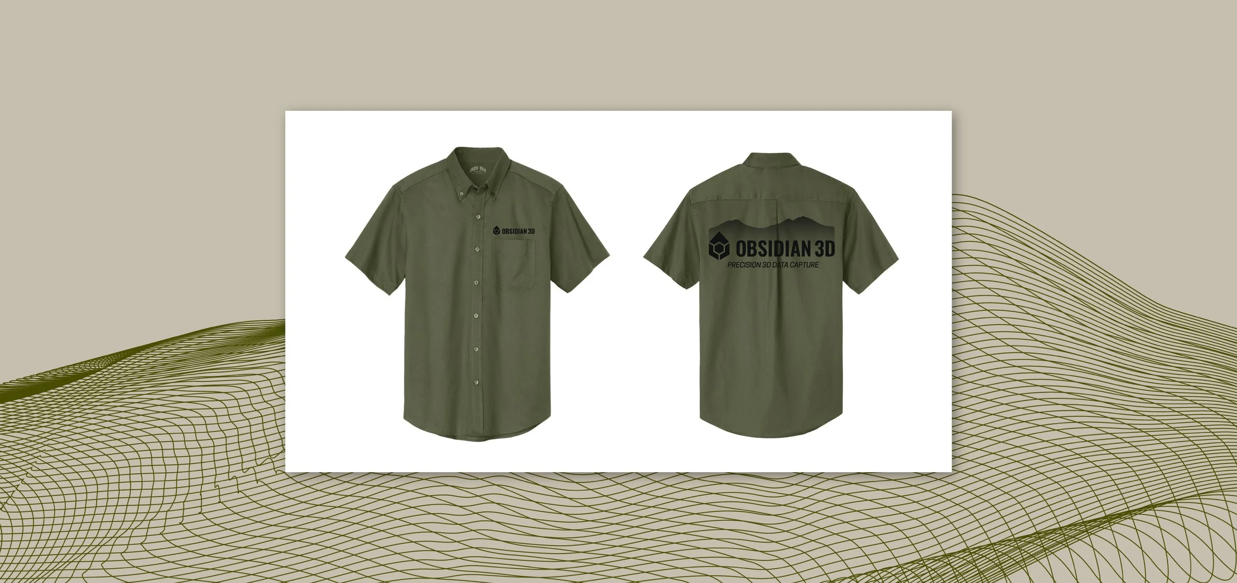 T Shirt design for Central Oregon tech company with 3 sisters mountains