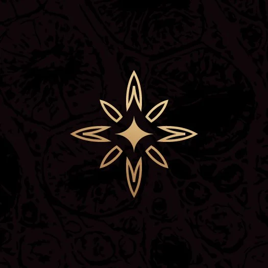 Gold and black logo for woman-owned coaching business for hairstylists