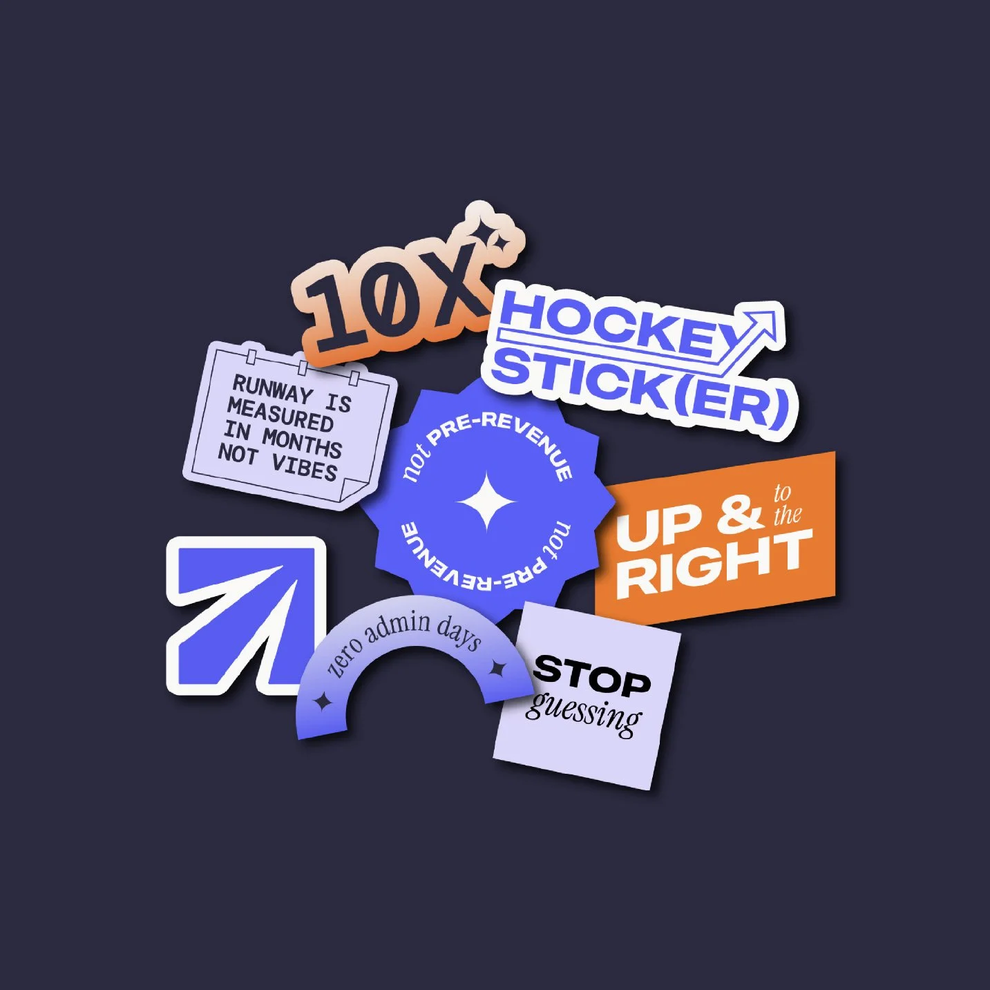Stickers for Financial Tech Startup  Seapoint