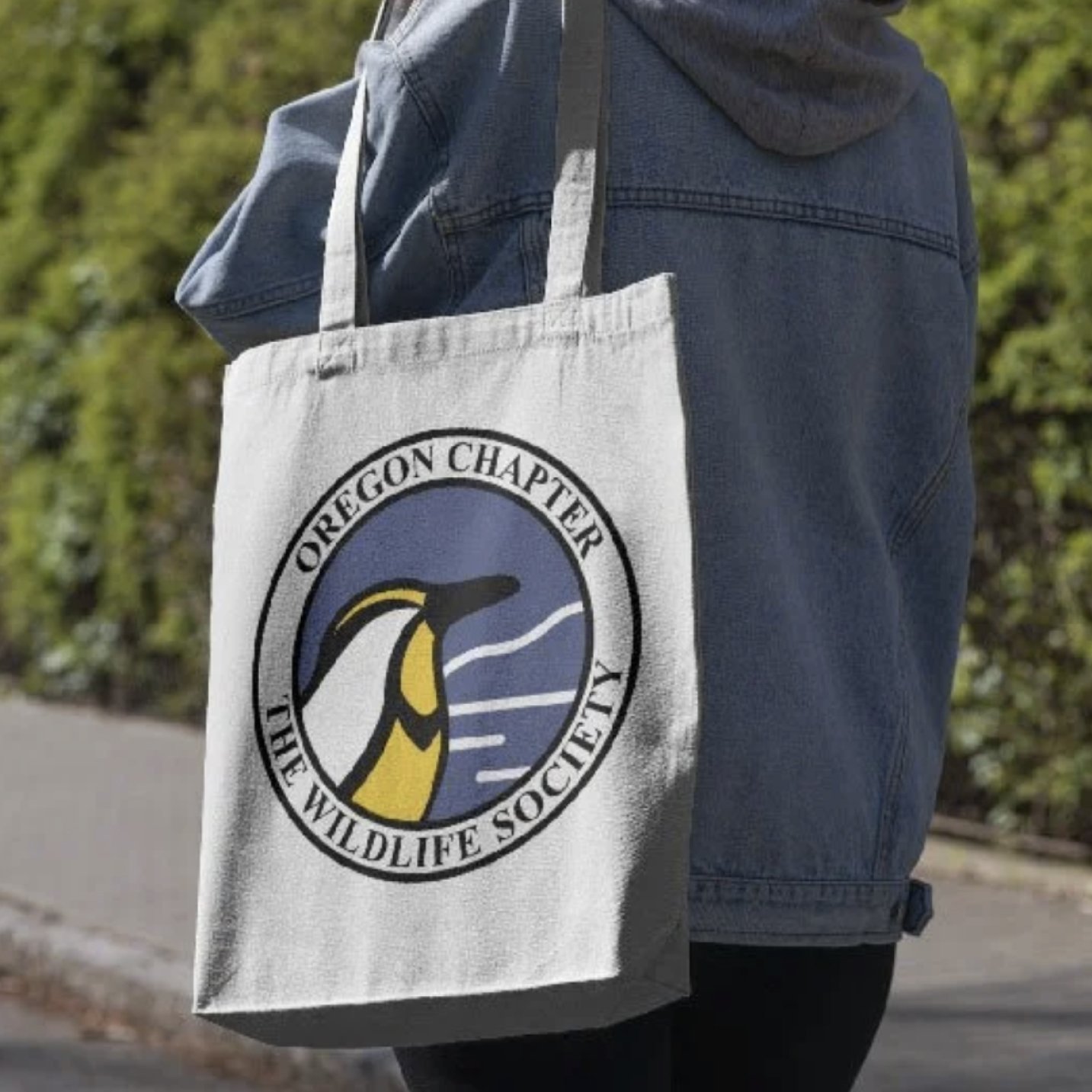 Logo mockup for Oregon wildlife and conservation non-profit 