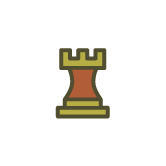 Illustrated chess icon representing brand strategy
