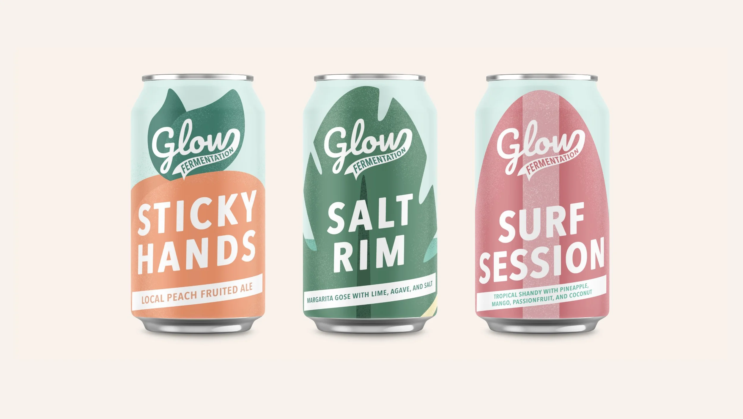 Product and label design for woman-owned brewery offerings