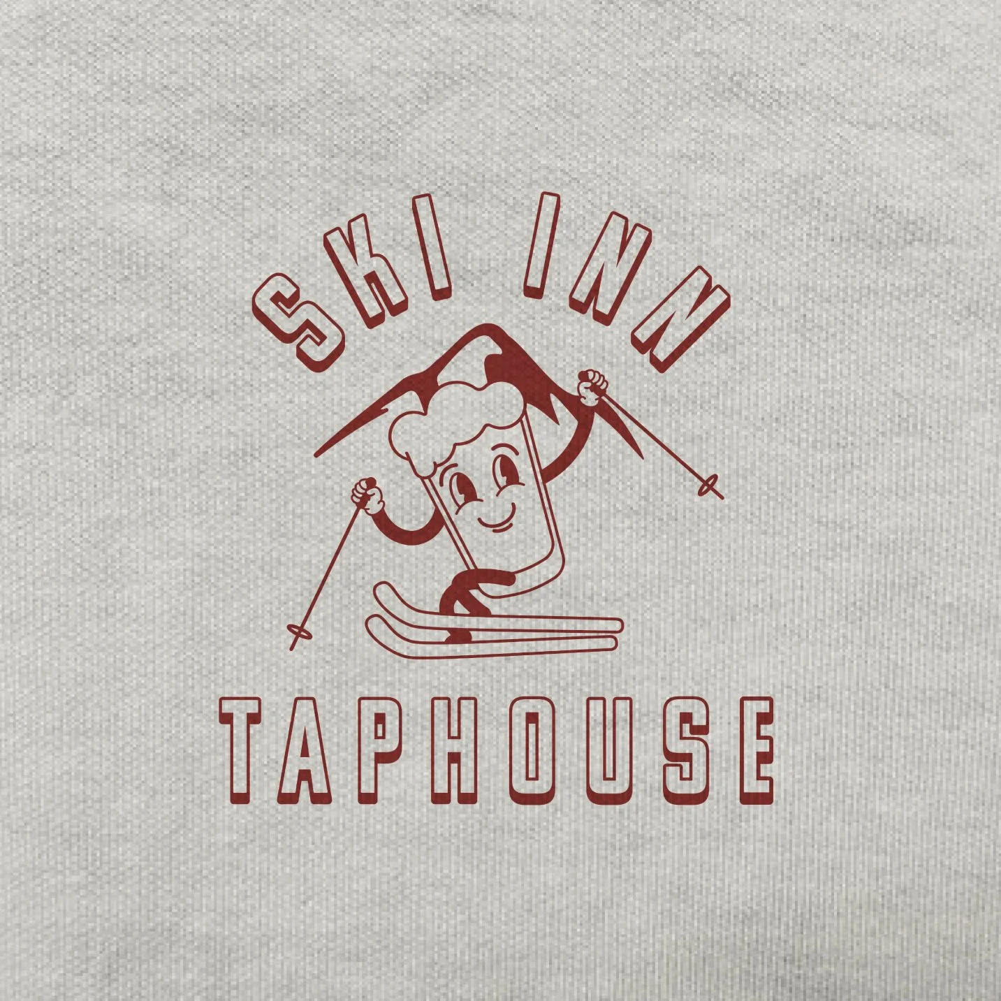 Retro t shirt and merchandise design for Sisters, Oregon brewery