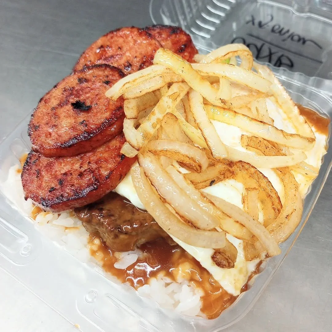 Original Loco with Grilled Onions &amp; Portuguese Sausage 
Over Medium Egg

Served Everyday