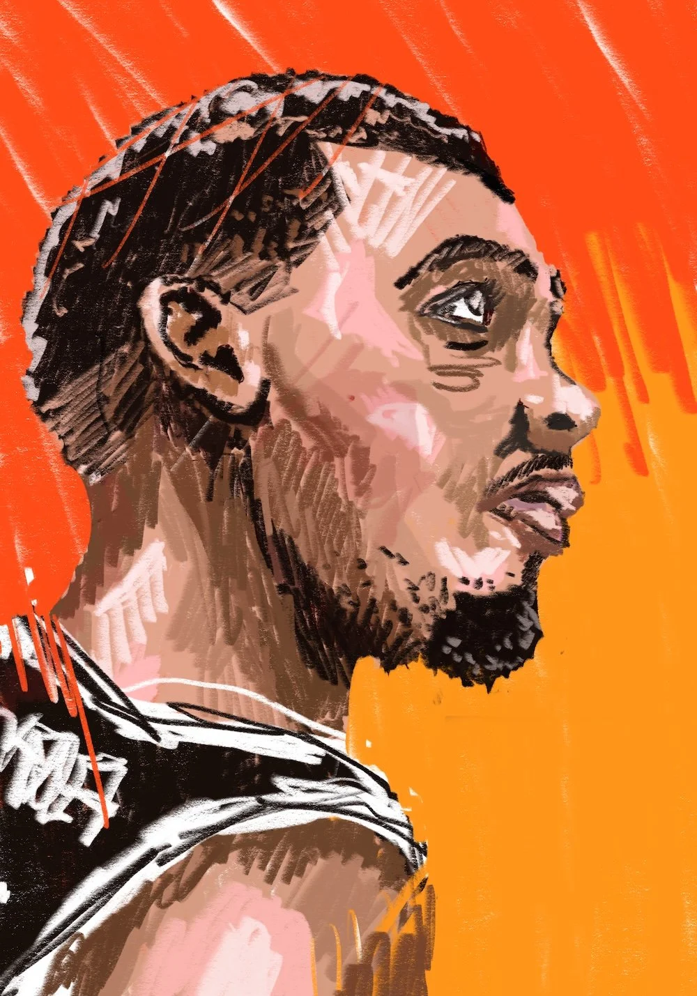 Victor Wembanyama Illustration