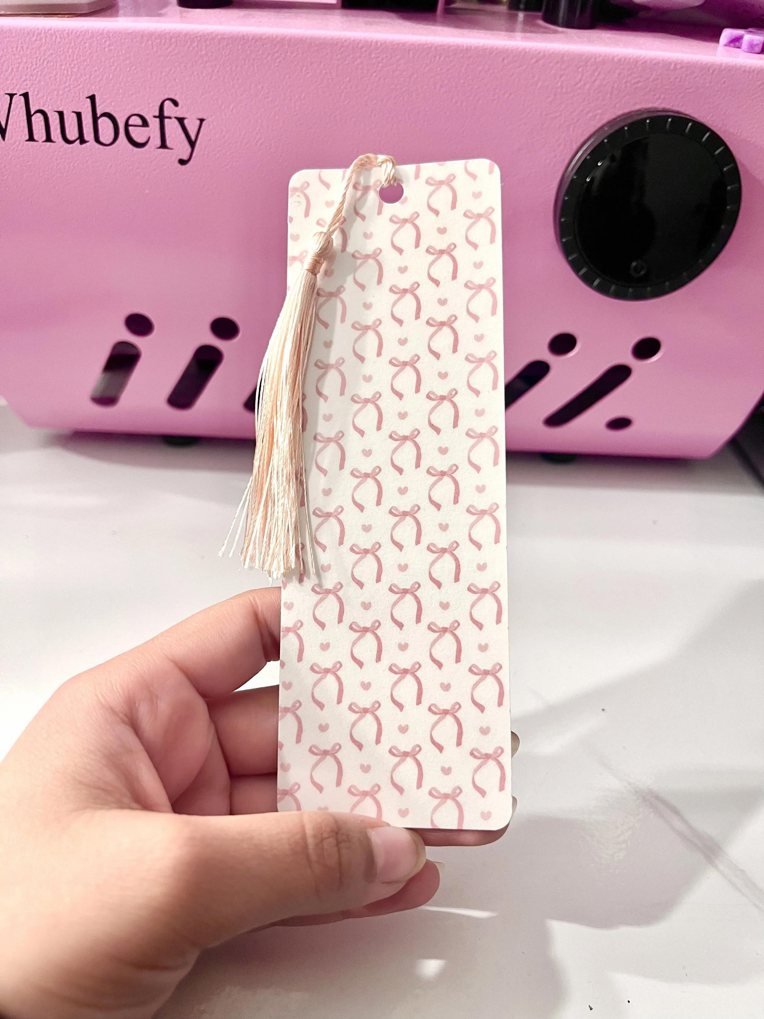 Girly Bows Bookmark W_Tassel.jpg