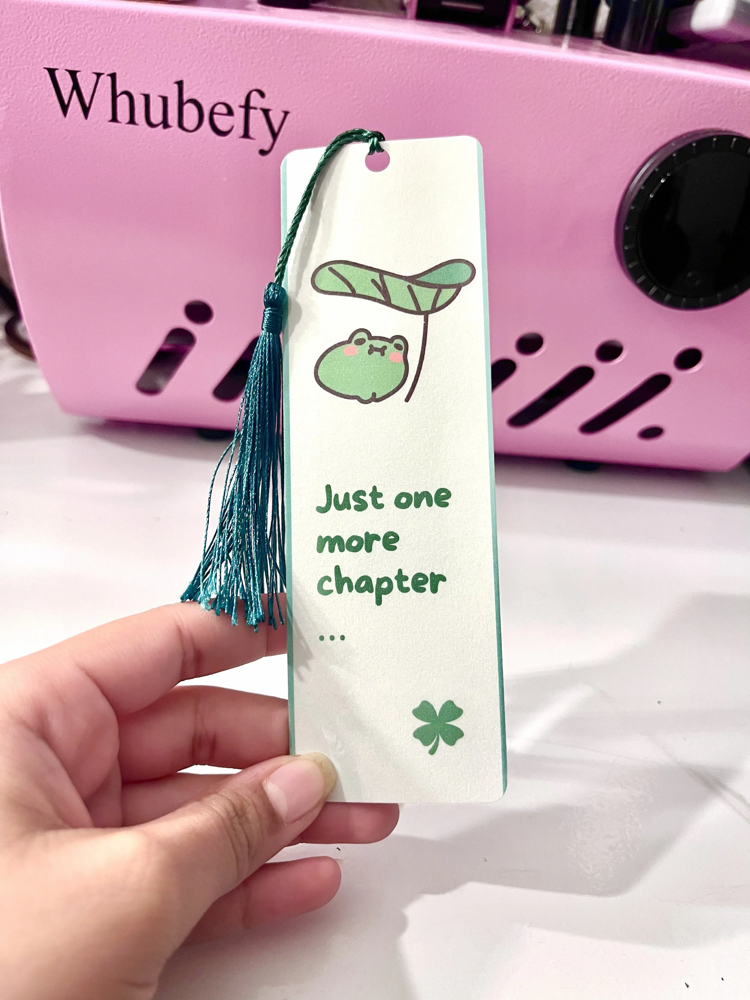 Baby Frog Bookmark W_Tassel.jpg