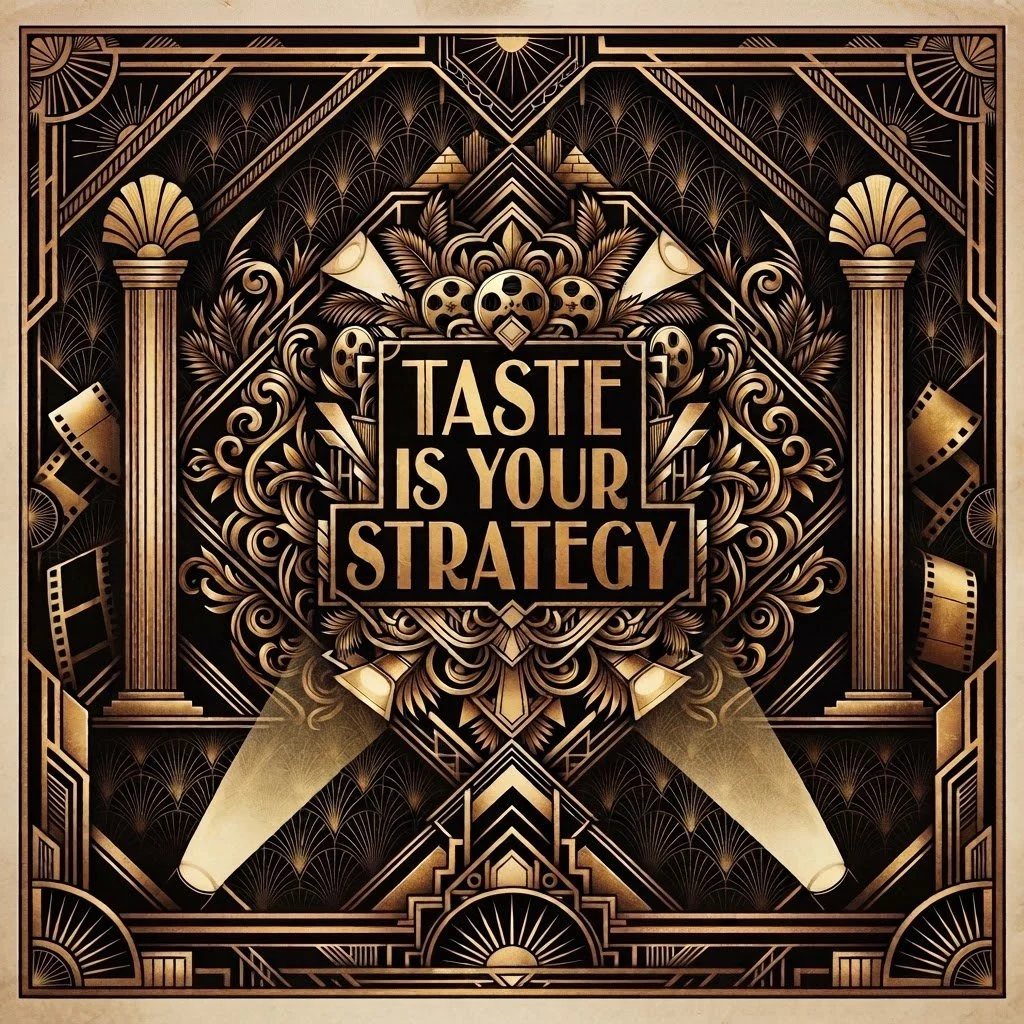 Taste is your strategy