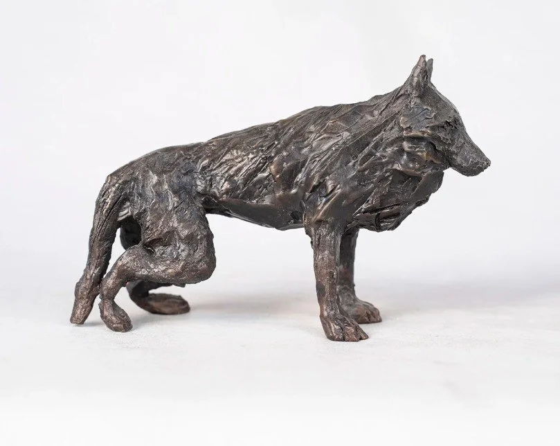 Wolf
Bronze 7” x 2” x 4.5” 2014

Available for purchase.
