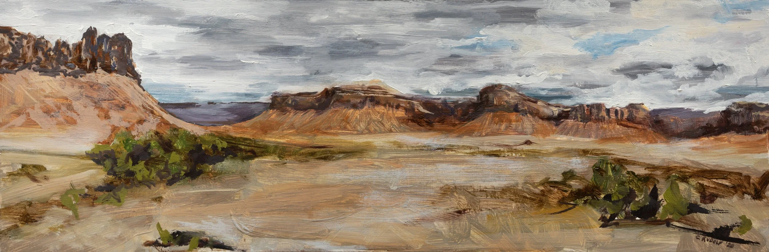 Indian Creek
oil on panel 6” x 18” 2020

Private Collection.

Limited Edition Prints are available for purchase here.