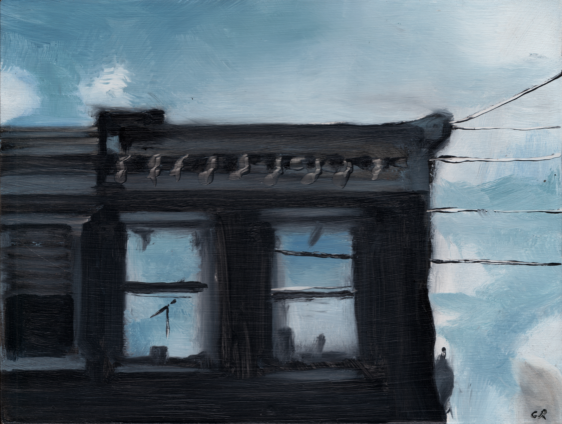 Gaul Street
oil on panel 9" x 12" 2016

Philly Scenes Series

Private Collection