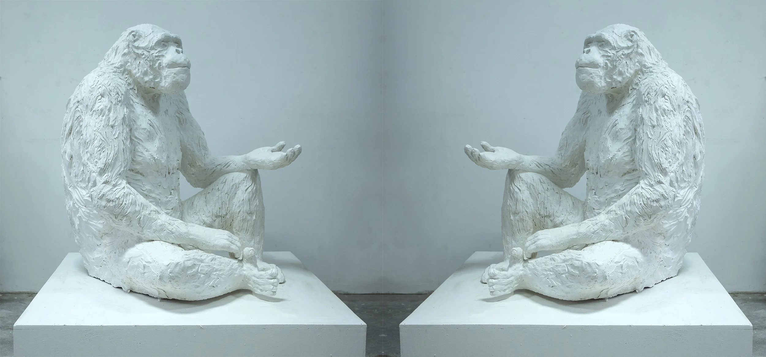 Reciprocity
Plaster. 96” x 36” x 36” 2020

This piece is available for purchase. Please send an email to admin@colleenrudolf.com with any purchase inquiries