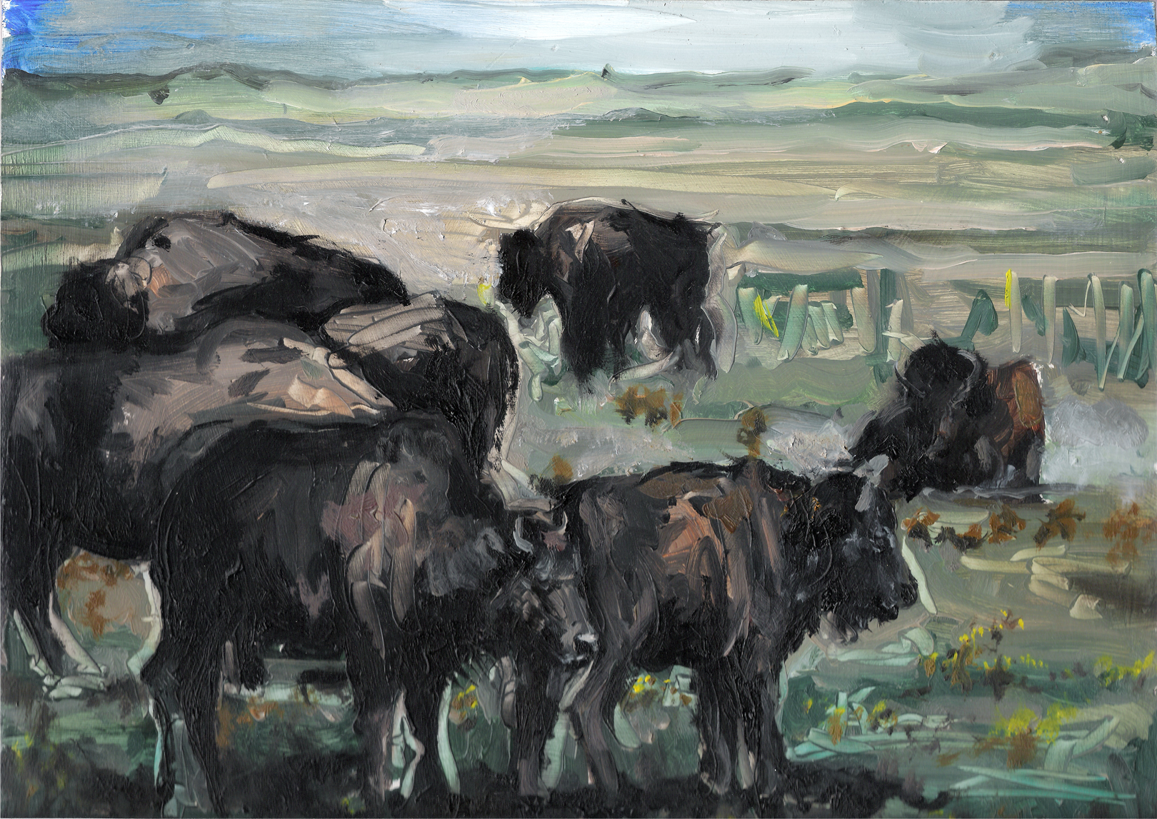 Here We Greet the Winds of Change
oil on panel 8.5" x 11" 2015

Private Collection