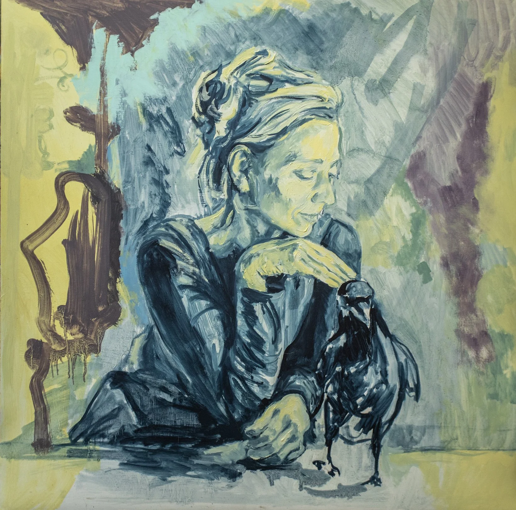 Calling Card
oil on panel 24” x 24” 2023

Available for purchase here