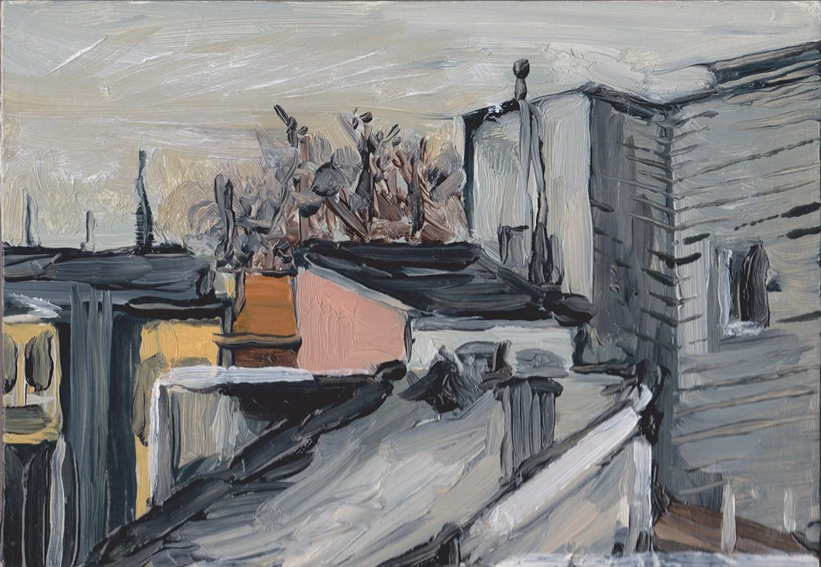 Philly Rooftops
oil on panel 5” x 7” 2017

Private Collection